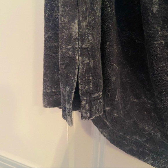 Soft and Sexy One Shoulder Top - Slate Marble - Picture 2 of 5